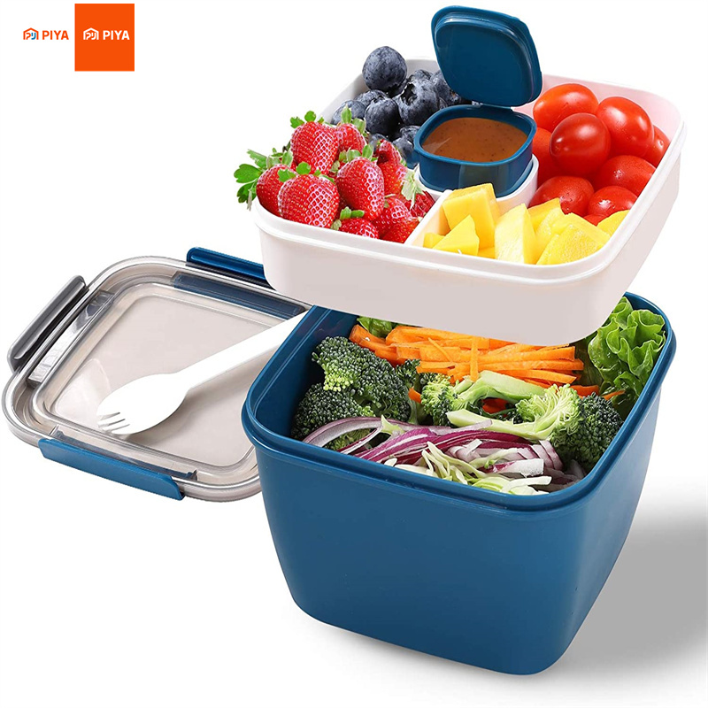 Food Storage Vault - Recipiente de almoço de salada portátil