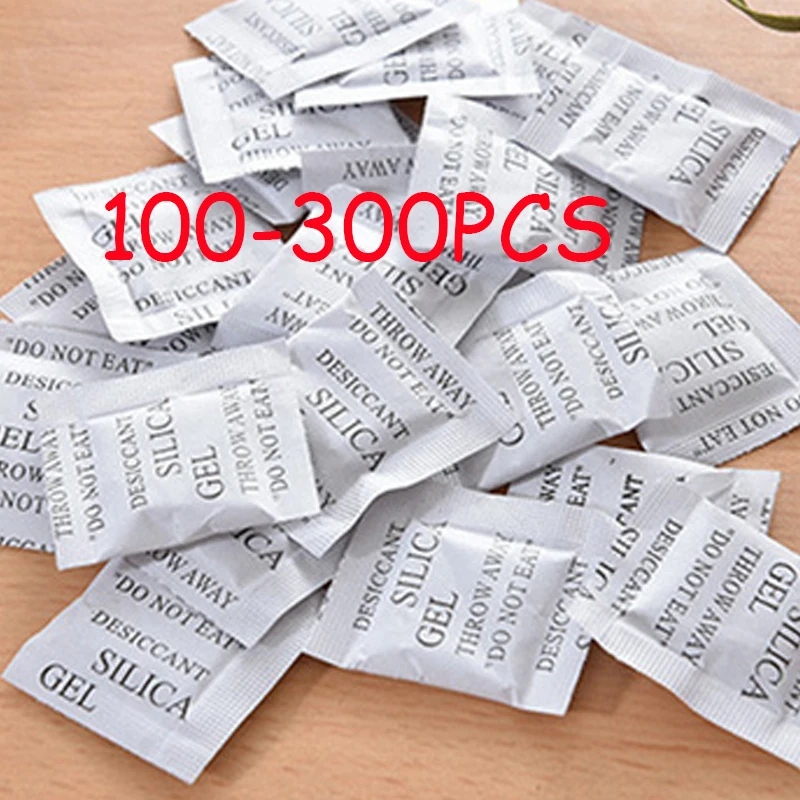 Food Storage In Cabinets - 100-300 pces pacotes não-tóxico sílica gel