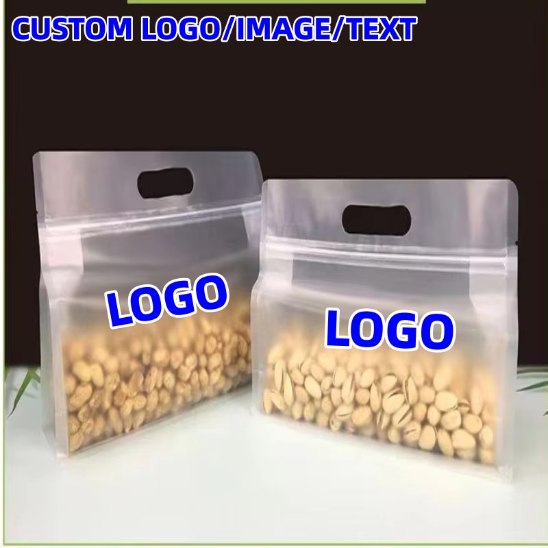 Food Storage Bags Zip Lock Pouch - 50 Sacos Ziplock Foscos 3D com
