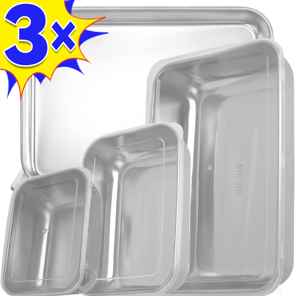 Food Storage Metal Box - Caixa de armazenamento de alimentos em