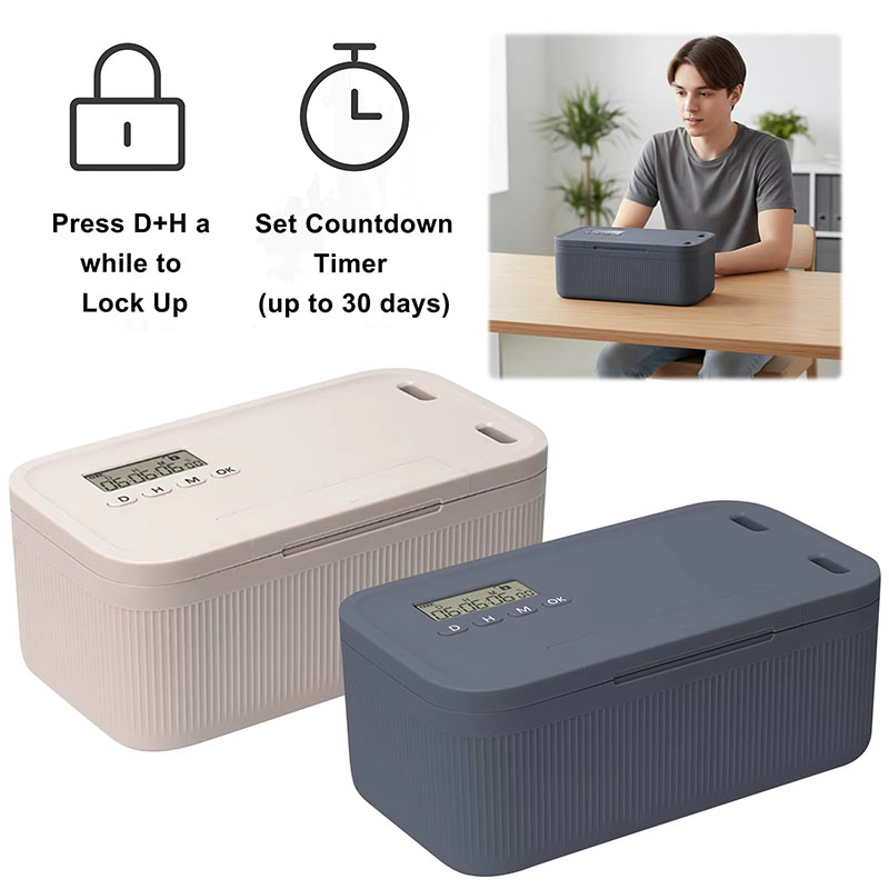 Food Storage And Safety - Caixa de bloqueio com temporizador, armário