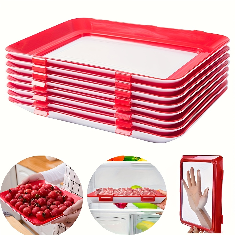 Food Storage And Safety - Tabuleiro de Conservação de Alimentos Reutilizável