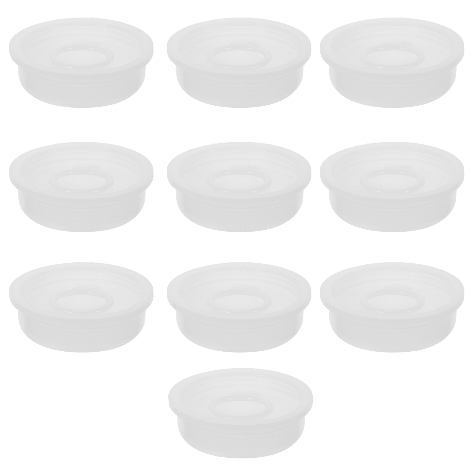 Food Storage Is - 10 Peças de Tampas Plásticas para