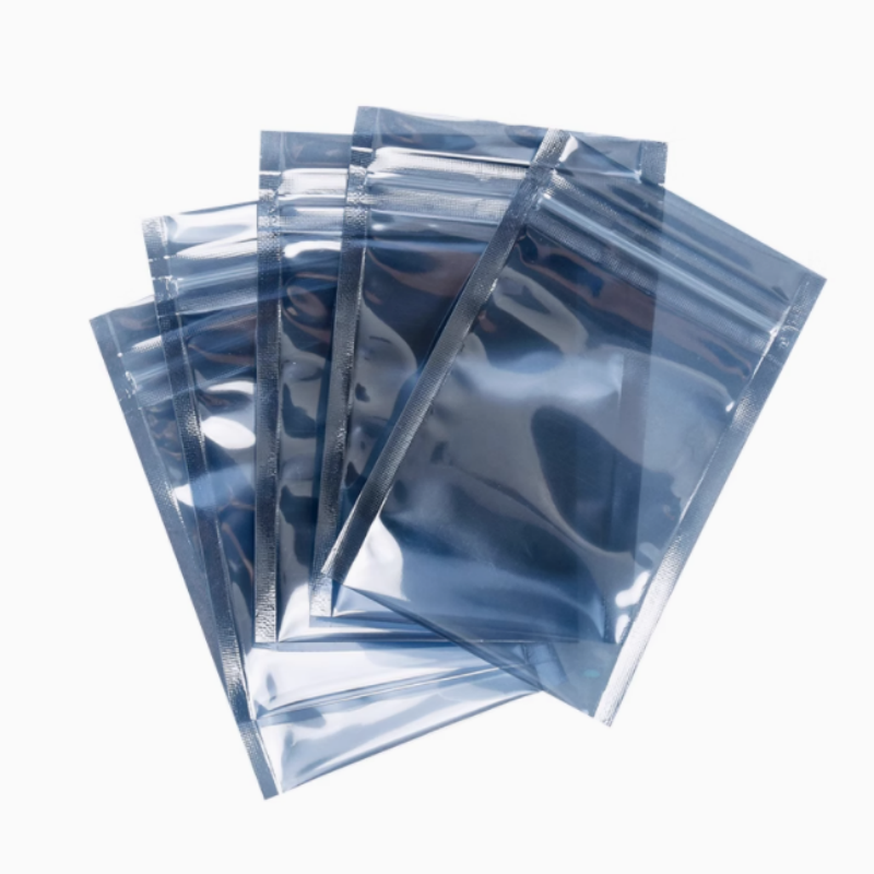 Food Storage Bags Zip Lock Pouch - 100 pçs anti-estático blindagem ziplock saco