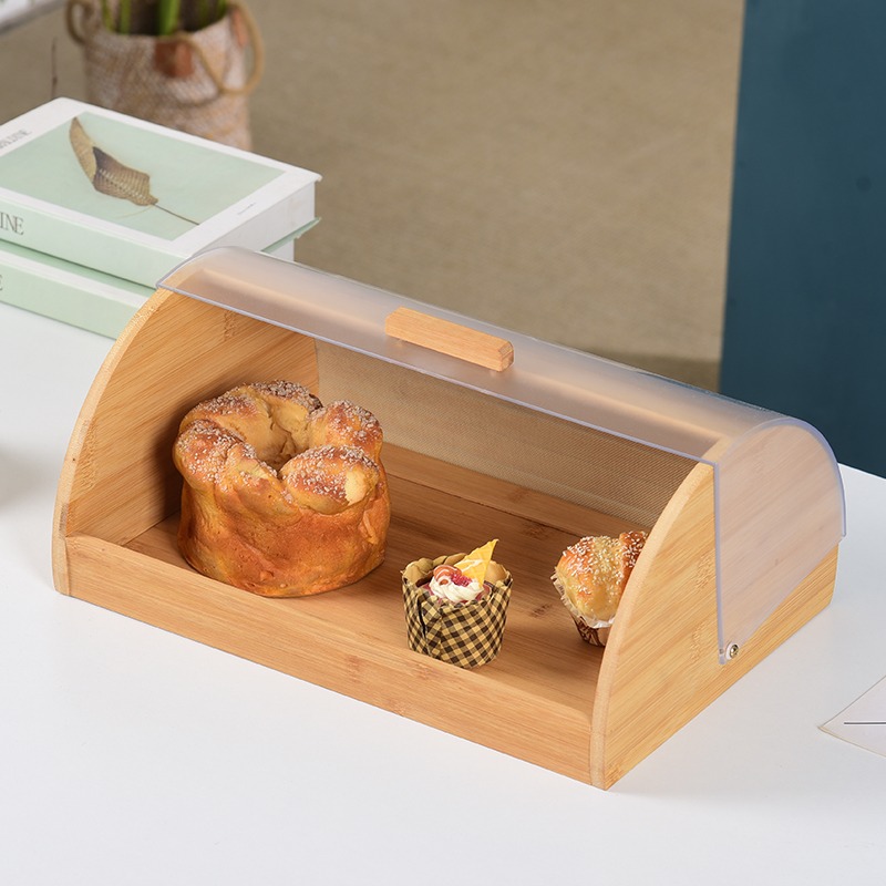 Food Storage Technology - Recipiente semicircular de bambu para armazenamento