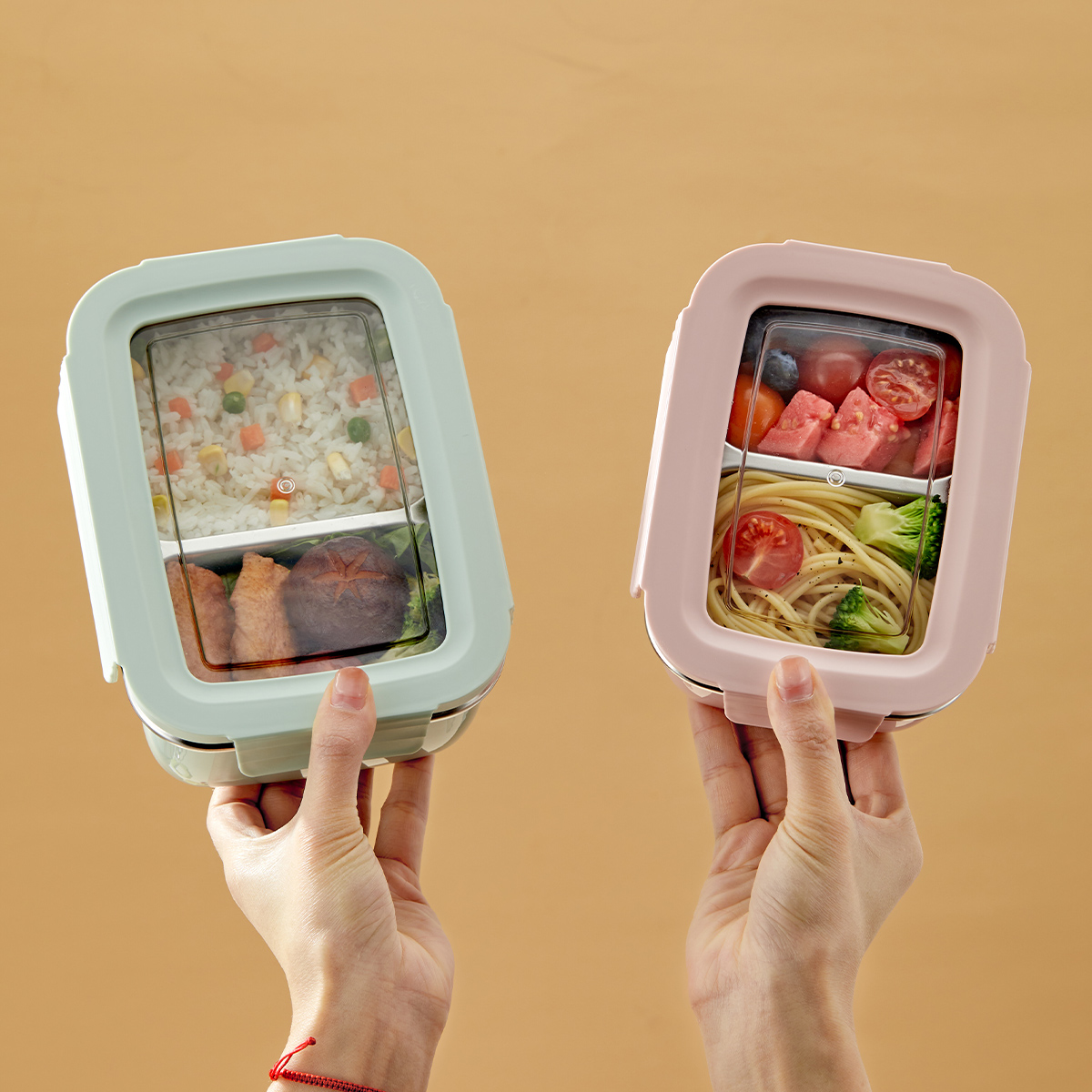 Food Storage Vault - Microondas 304 compartimento de aço inoxidável