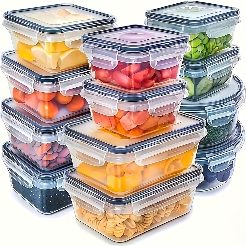 Food Storage On Table - Conjunto de 8 Peças Inclui 4