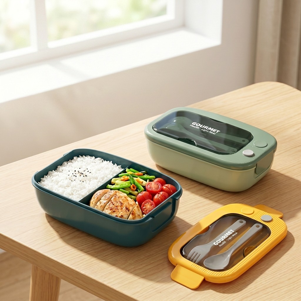 Food Storage Vault - Marmita Plástica para Micro-ondas com 2