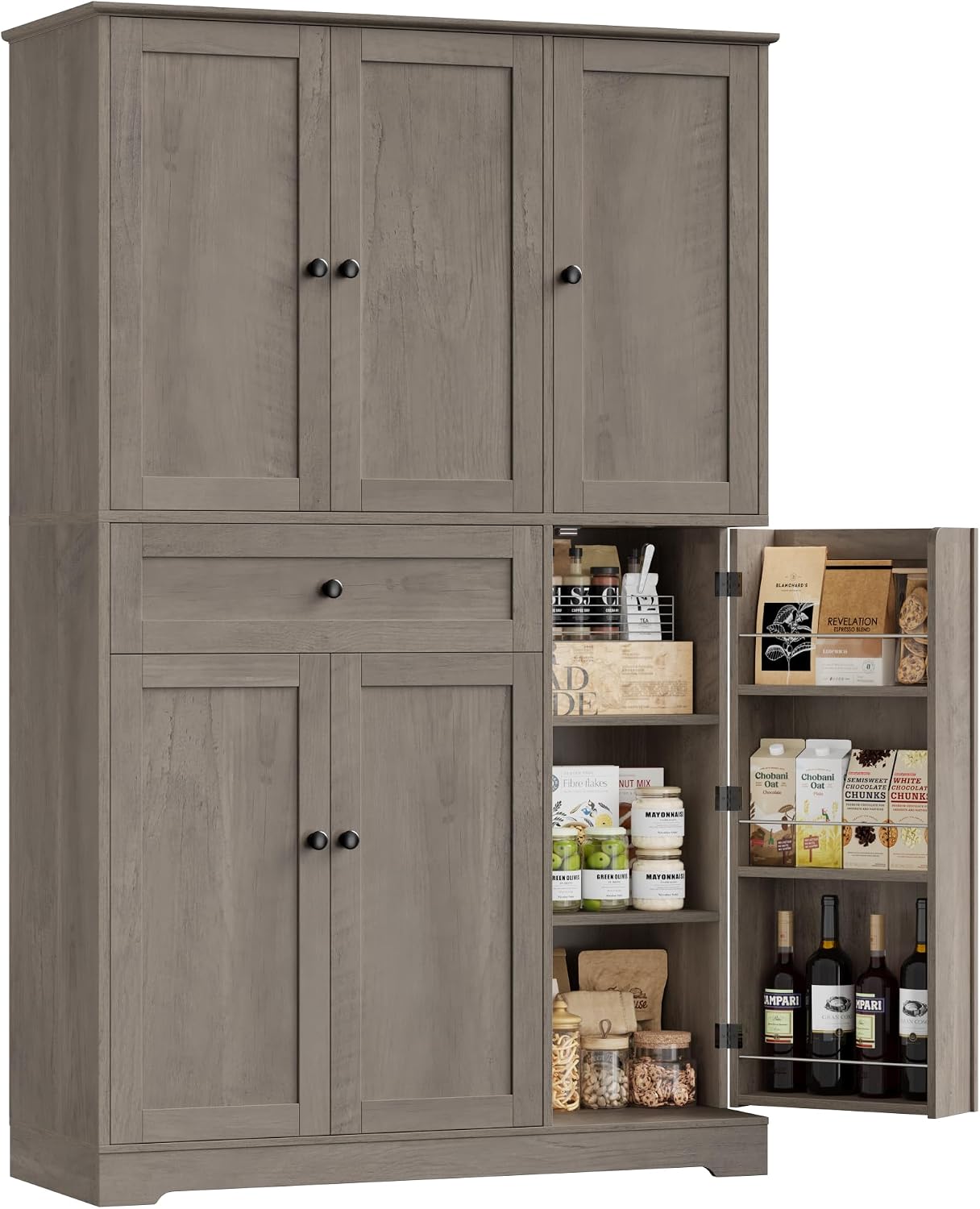 Food Storage In Cabinets - Armário de Despensa para Cozinha, Organizador