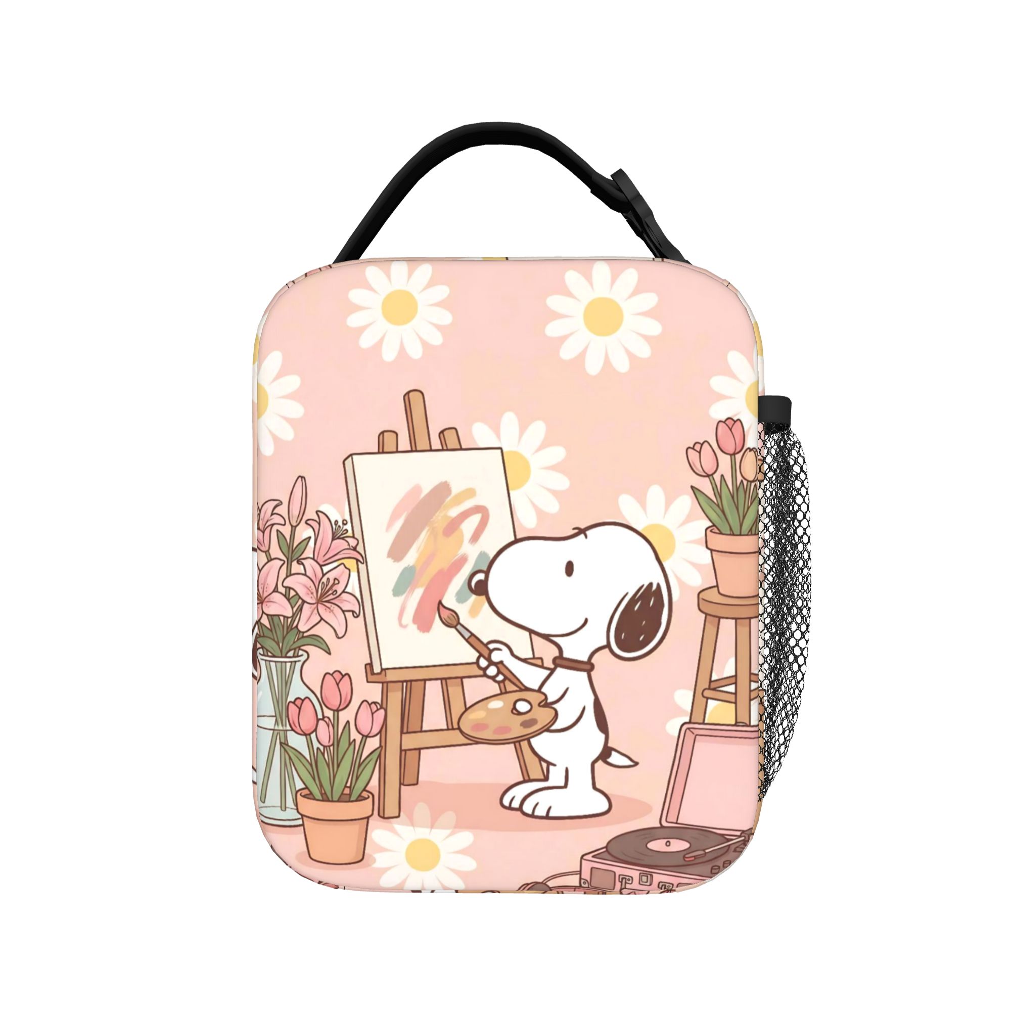 Food Storage In Cooler - Lancheira Térmica Portátil S-Snoopys com Desenho