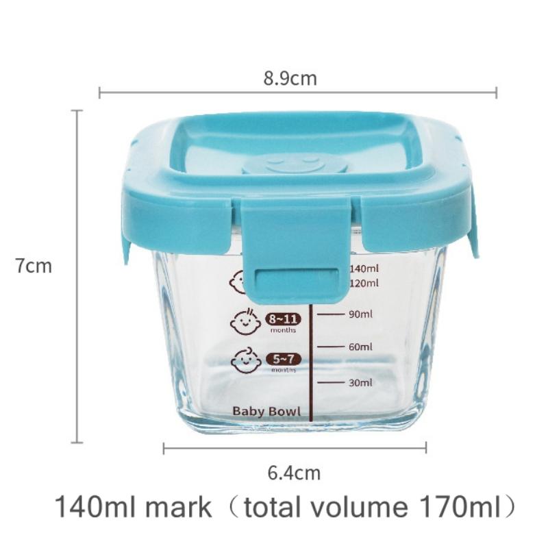 Food Storage Containers Glass - Caixa de Armazenamento Resistente ao Calor