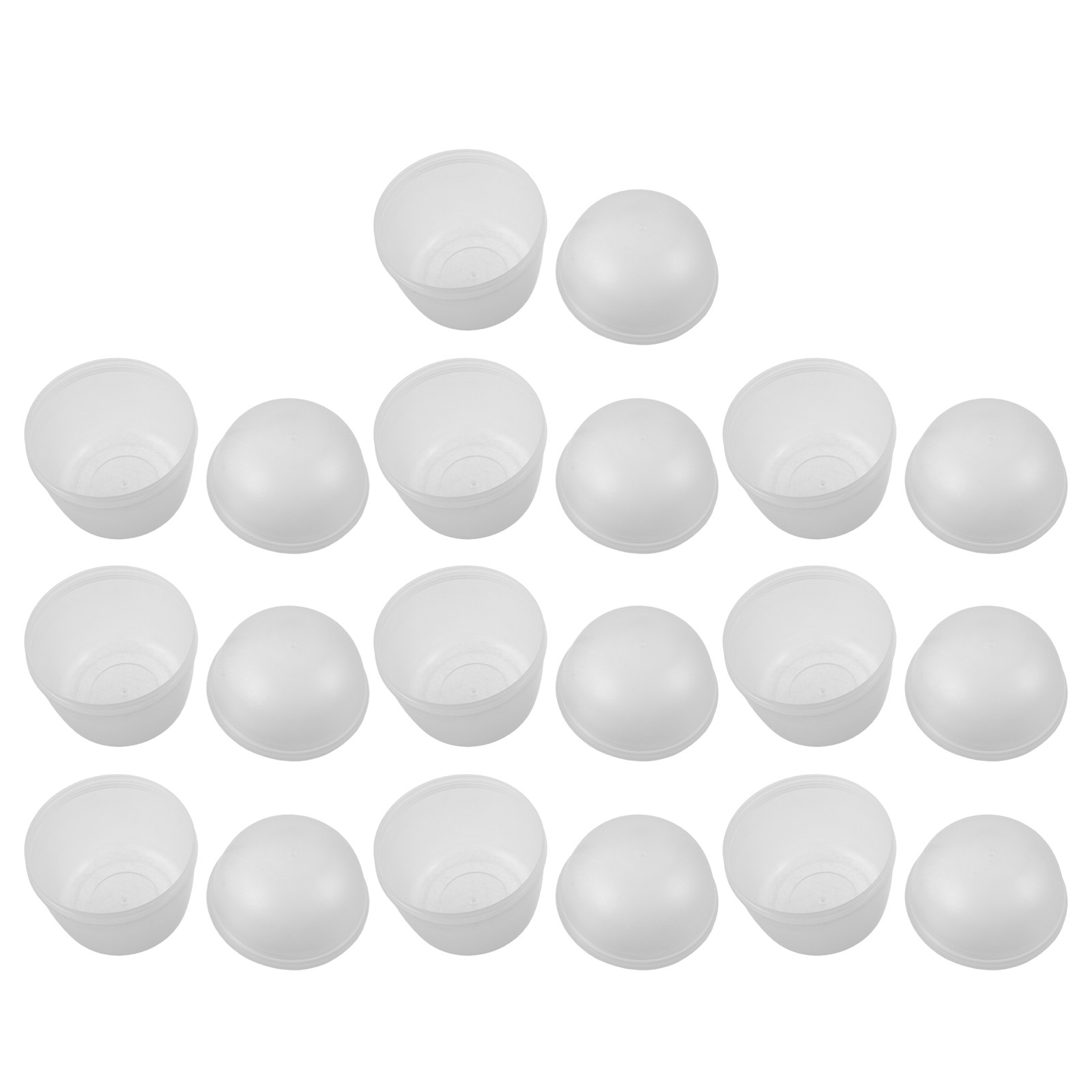 Food Storage Jars Plastic - 10 Pçs Potes Herméticos com Tampa