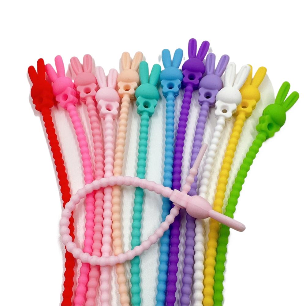 Food Storage Method - 10 pçs flor estrela silicone cabo
