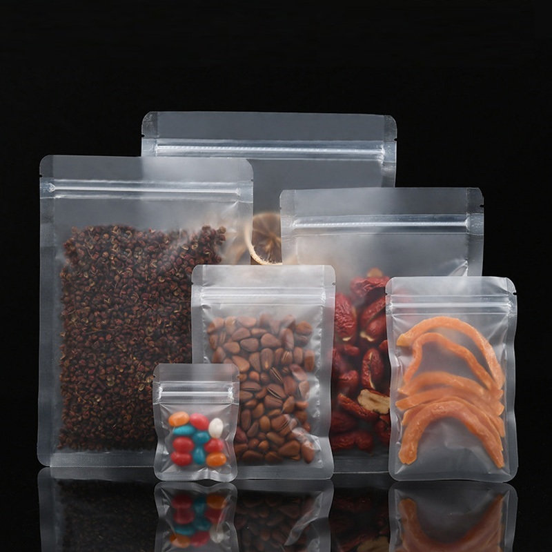 Food Storage Bags Zip Lock Pouch - 1000 pçs/lote saco ziplock de plástico