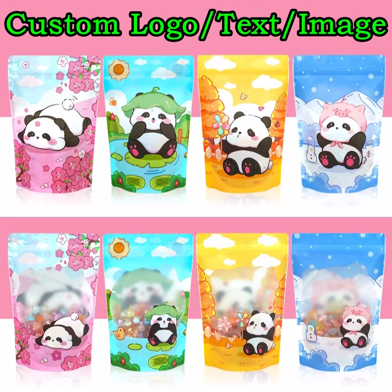 Food Storage Bags Zip Lock Pouch - 100 PEÇAS Sacos de Armazenamento com