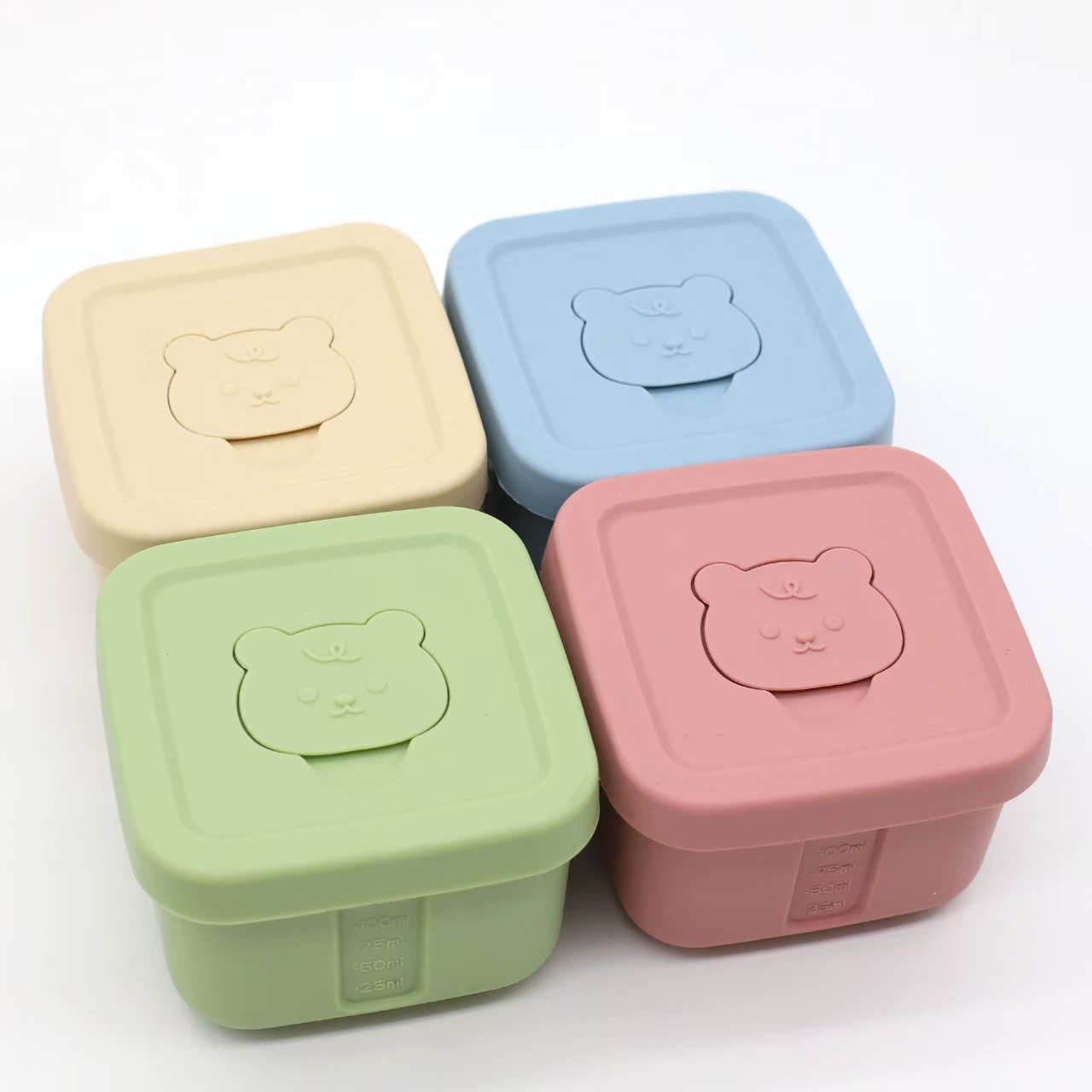 Food Storage Frozen - Caixa de suplemento alimentar de silicone