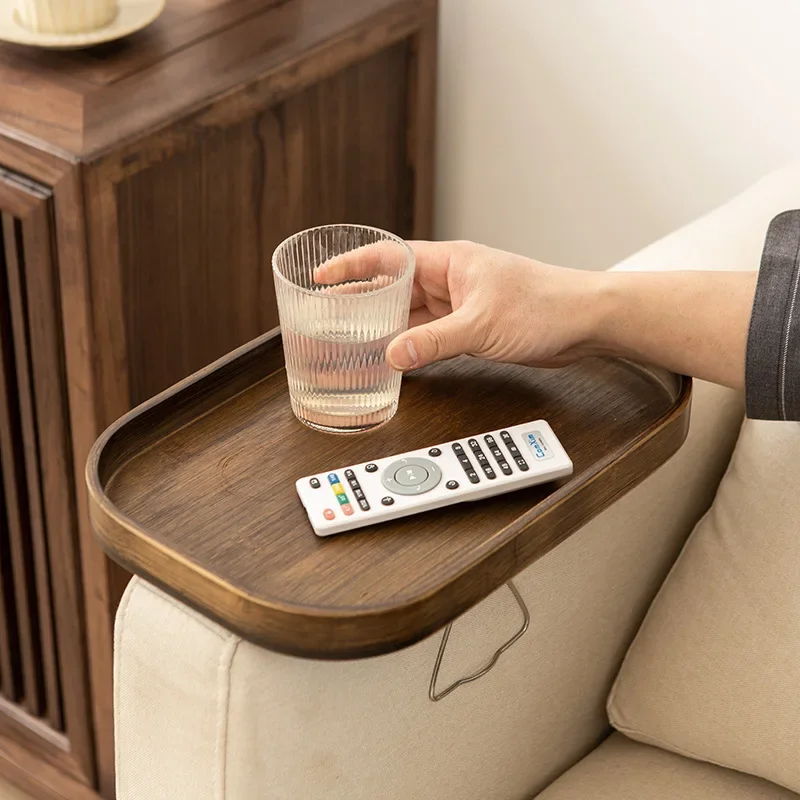 Food Storage On Table - Mesa Lateral de Sofá com Clip,