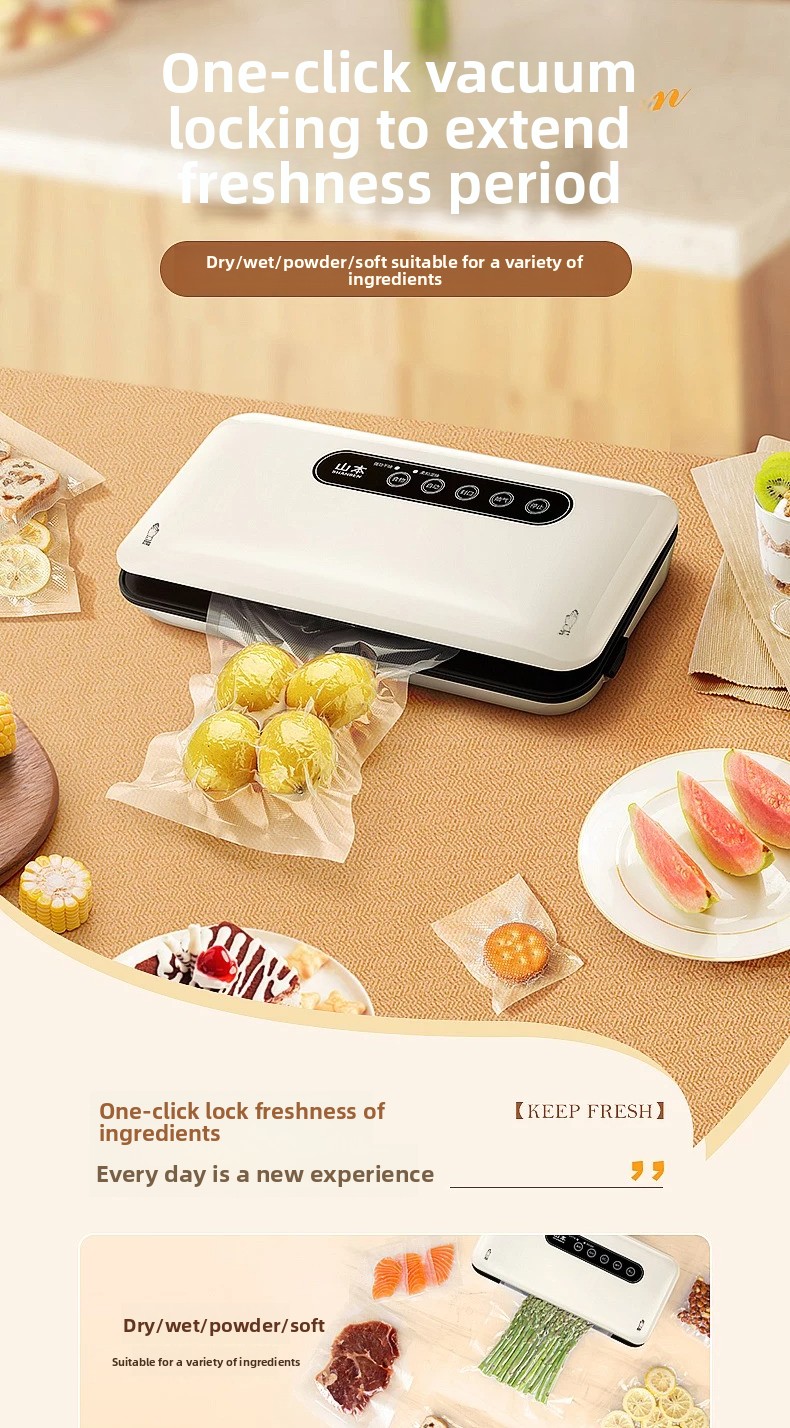 Máquina Seladora a Vácuo Mini  - Food Storage Machine avaliação e preço