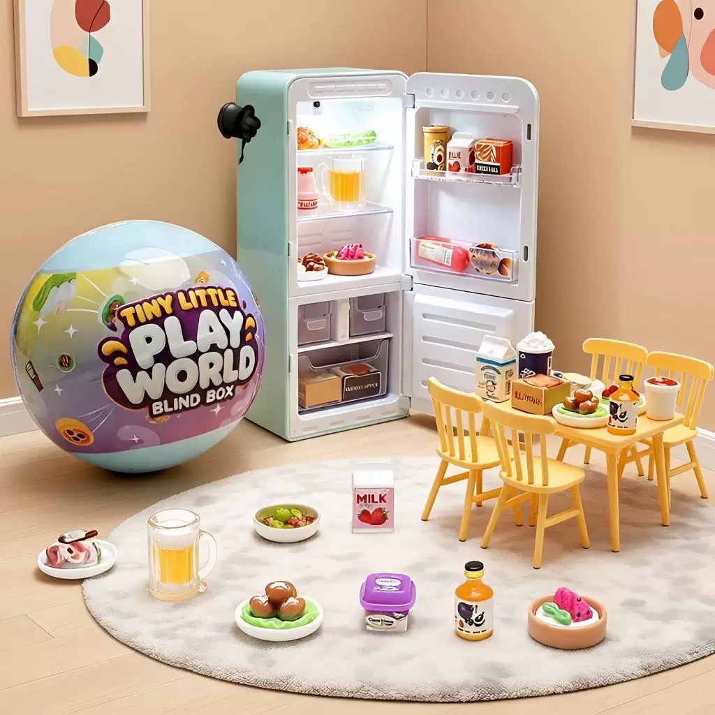 Conjunto de Brinquedos Mini Fr - Food Storage On Table avaliação e preço