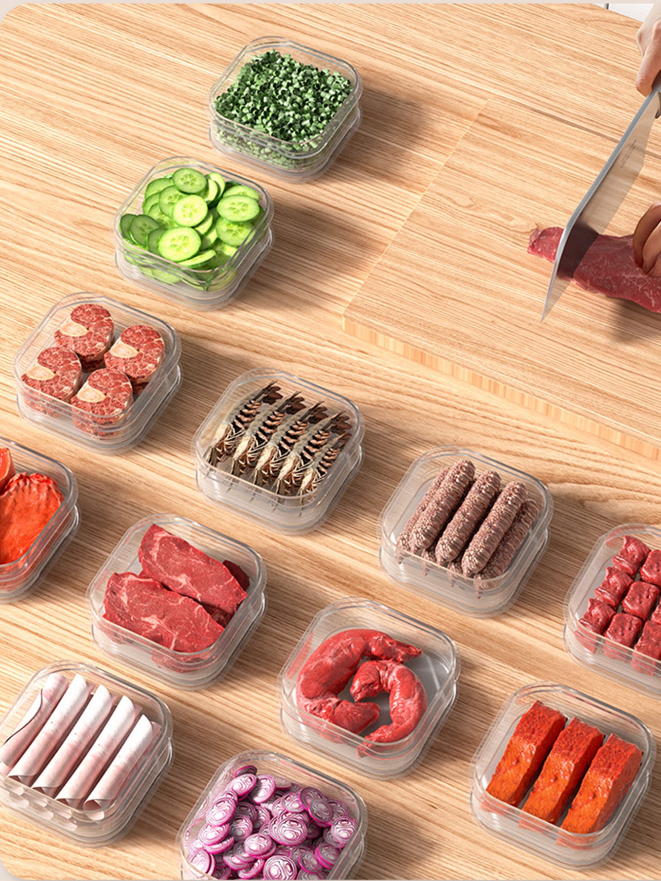Caixa de armazenamento de gela - Food Storage Frozen avaliação e preço