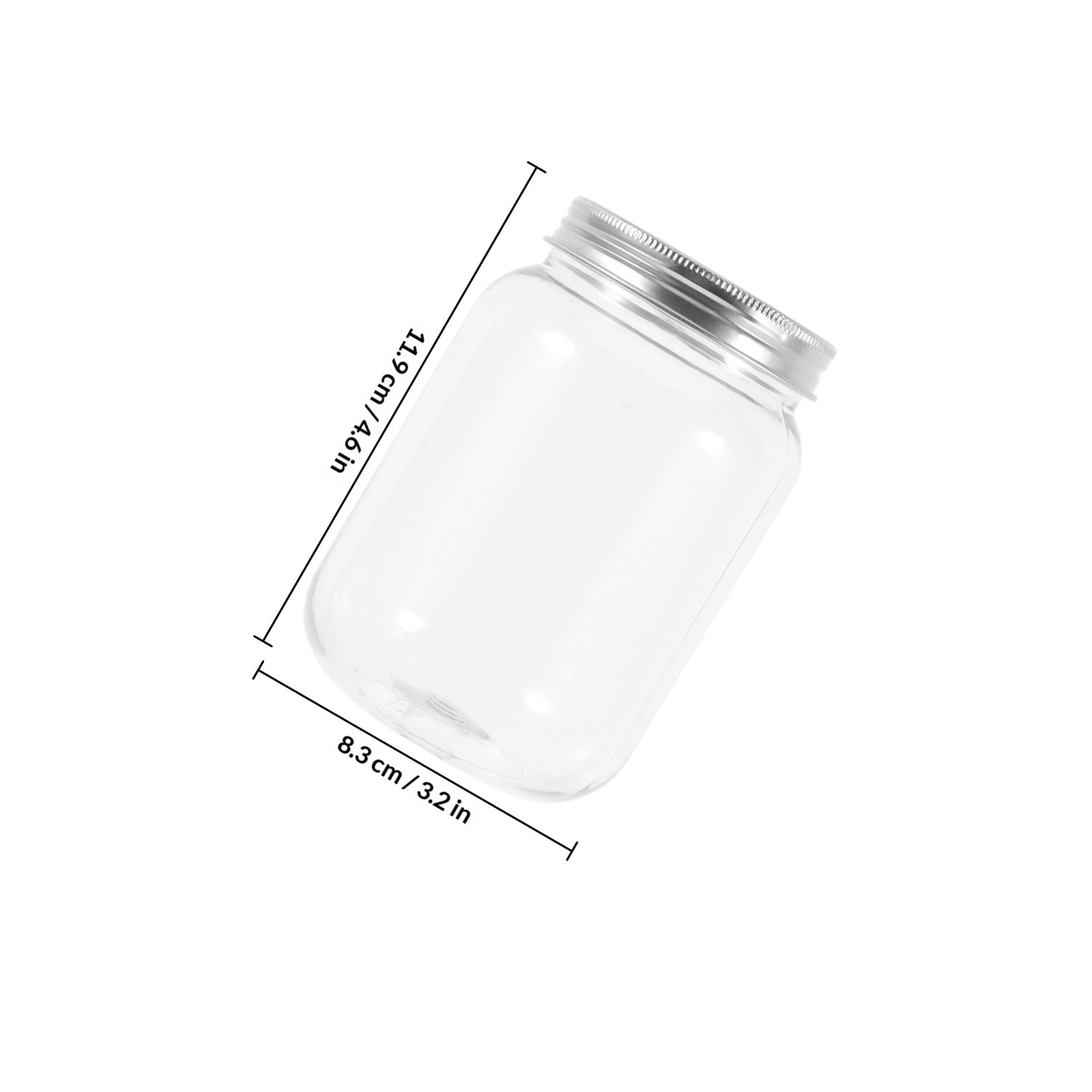 Conjunto de 4 Potes Plásticos  - Food Storage Jars Plastic avaliação e preço