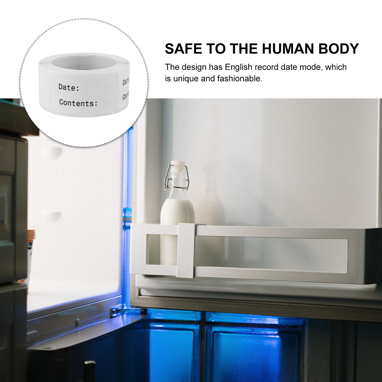 2 Peças de Etiquetas Ecológica - Food Storage Essentials avaliação e preço