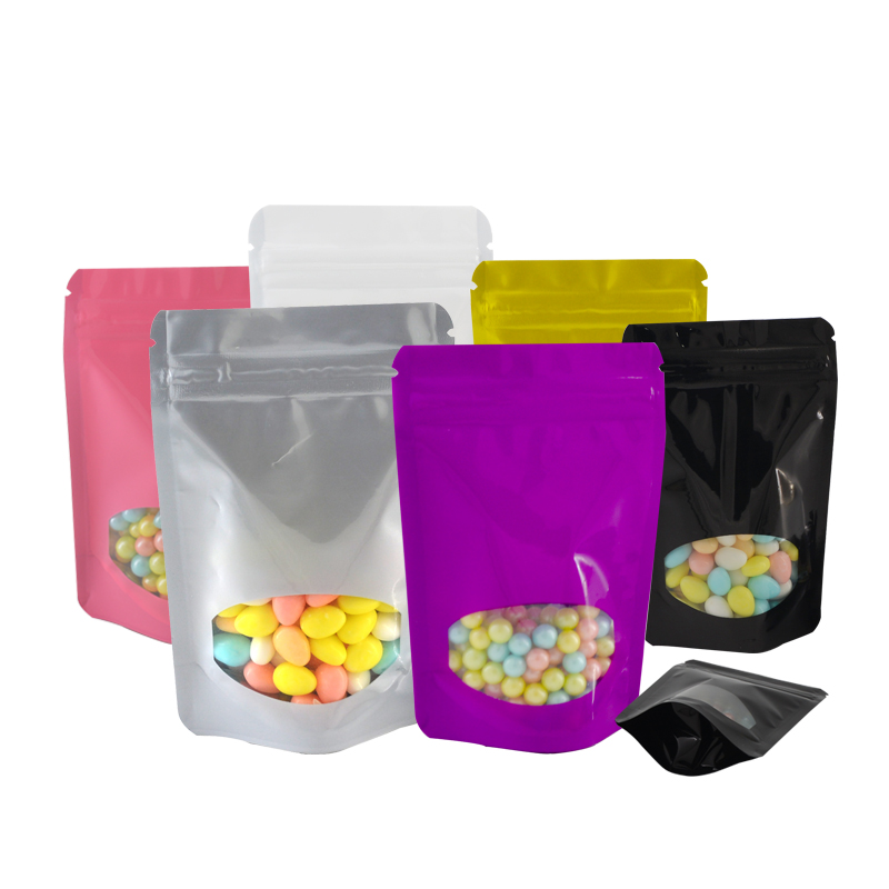 100 pçs folha de alumínio colo - Food Storage Bags Zip Lock Pouch avaliação e preço