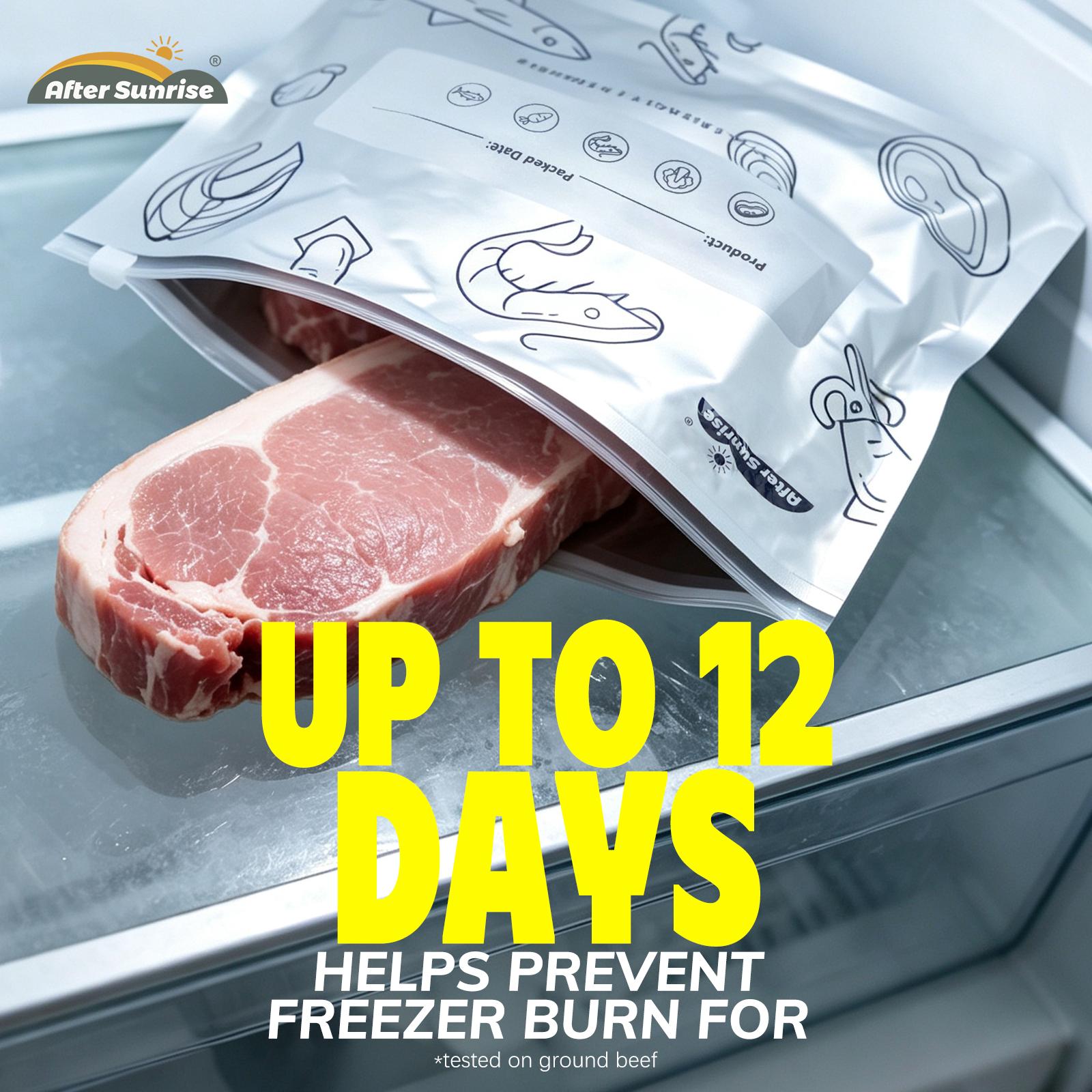 【Alimentos Refrigerados】Sacos  - Food Storage Bags Zip Lock Pouch avaliação e preço