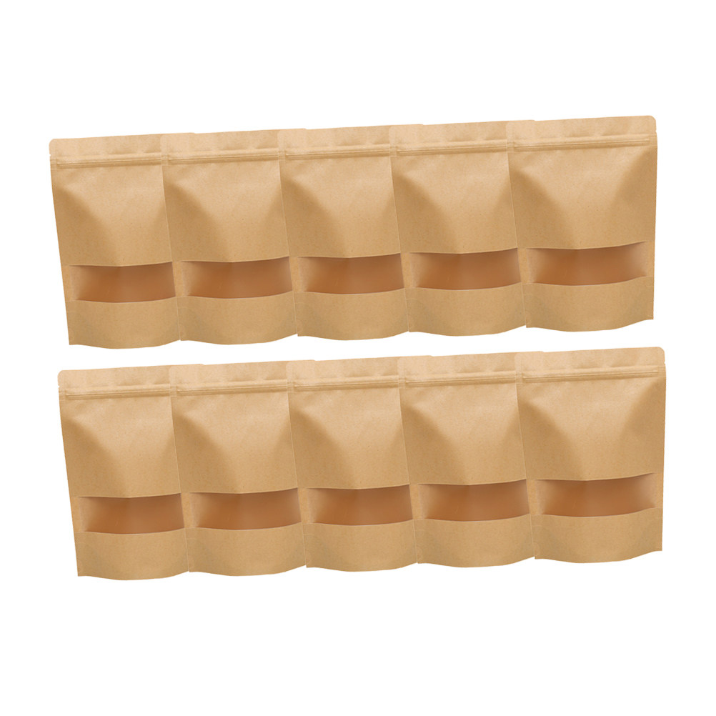 50 Sacos de Papel Kraft com Zí - Food Storage Is avaliação e preço