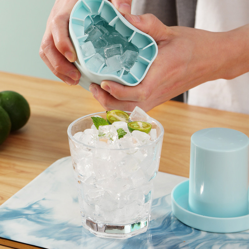 Forma de gelo PYH, copo cilínd - Food Storage Frozen avaliação e preço