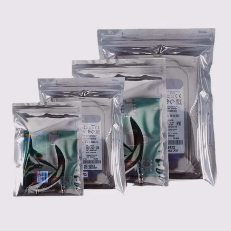 100 pçs anti-estático blindage - Food Storage Bags Zip Lock Pouch avaliação e preço