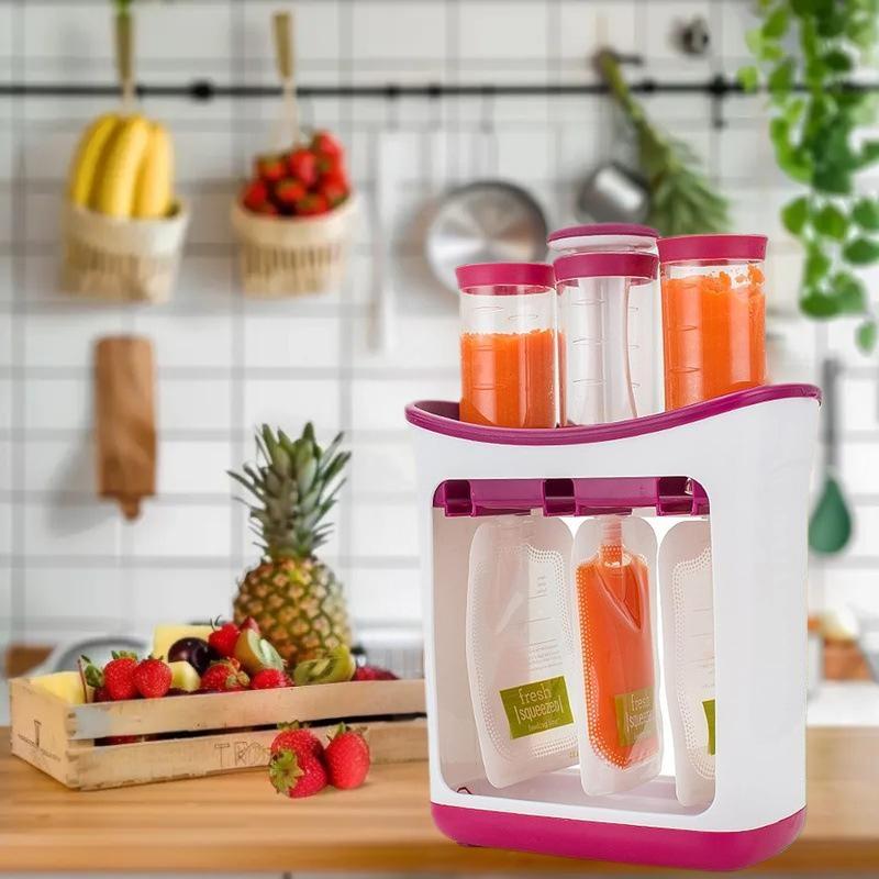 Espremedor de purê manual de p - Food Storage Machine avaliação e preço