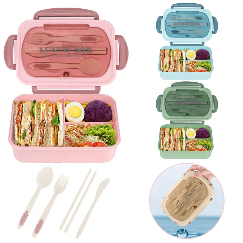 3 peças/1 peça Caixa de Almoço - Food Storage Vault avaliação e preço