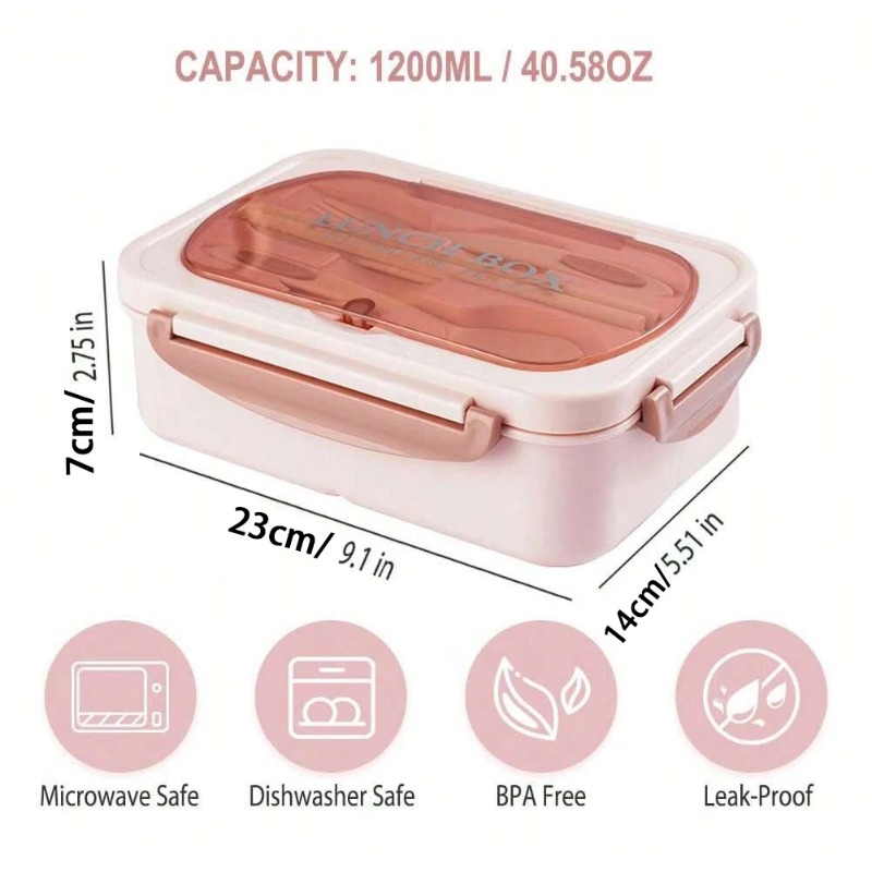 3 peças/1 peça Caixa de Almoço - Food Storage Vault avaliação e preço