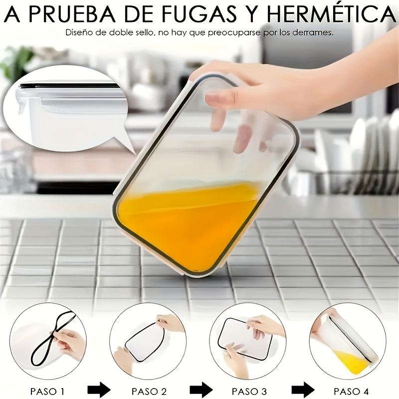 Conjunto de 8 Peças Inclui 4 R - Food Storage On Table avaliação e preço