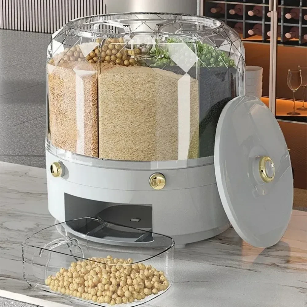 Dispensador de Grãos Rotativo  - Food Storage Drawer Organizer avaliação e preço