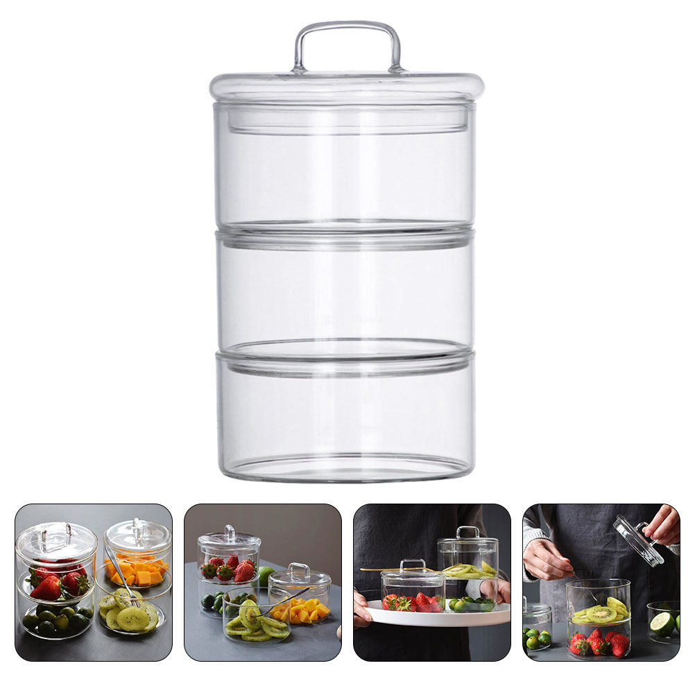 Conjunto de 1 Tigela de Vidro  - Food Storage Containers Glass avaliação e preço