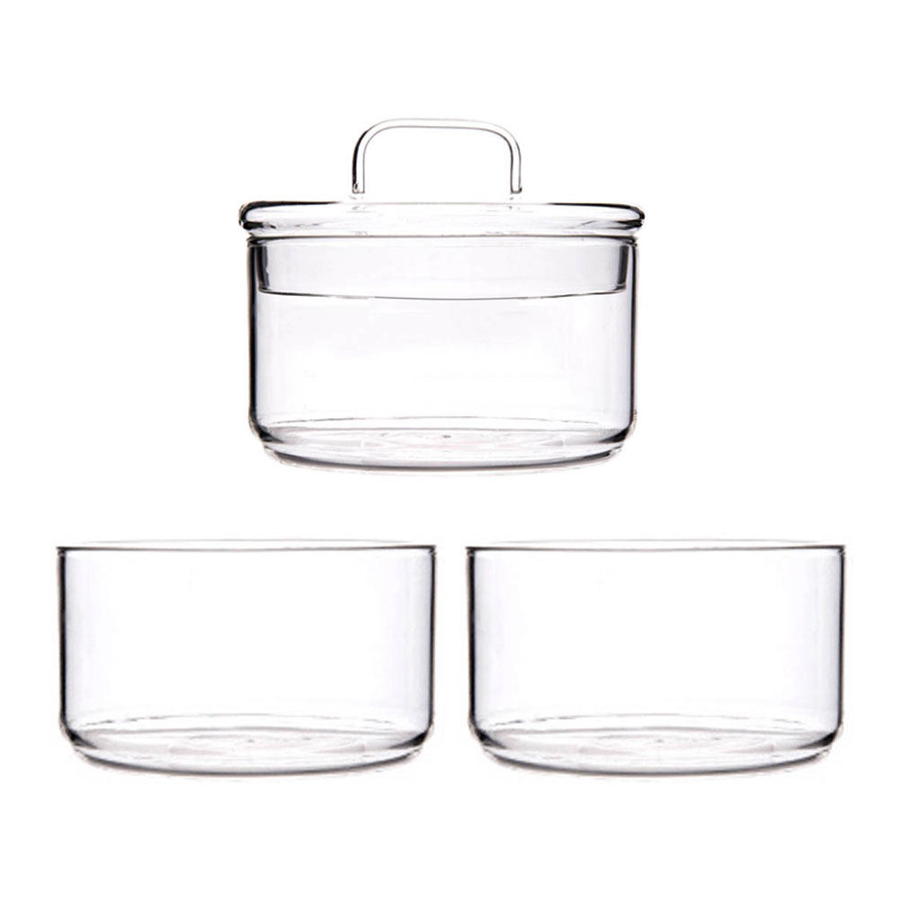 Conjunto de 1 Tigela de Vidro  - Food Storage Containers Glass avaliação e preço