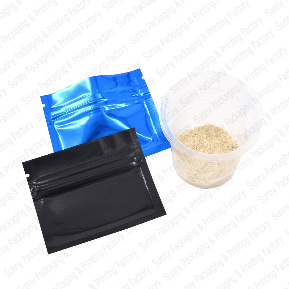 Colorido Alumínio Foil Zip Loc - Food Storage Bags Zip Lock Pouch avaliação e preço