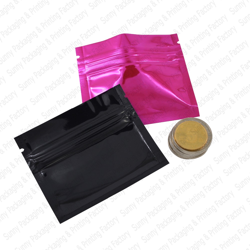 Colorido Alumínio Foil Zip Loc - Food Storage Bags Zip Lock Pouch avaliação e preço