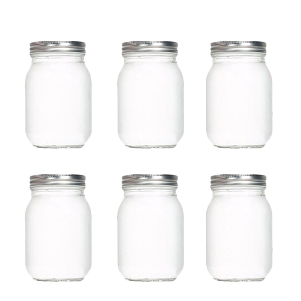 Conjunto de 6 Frascos de Vidro - Food Storage Jars Plastic avaliação e preço