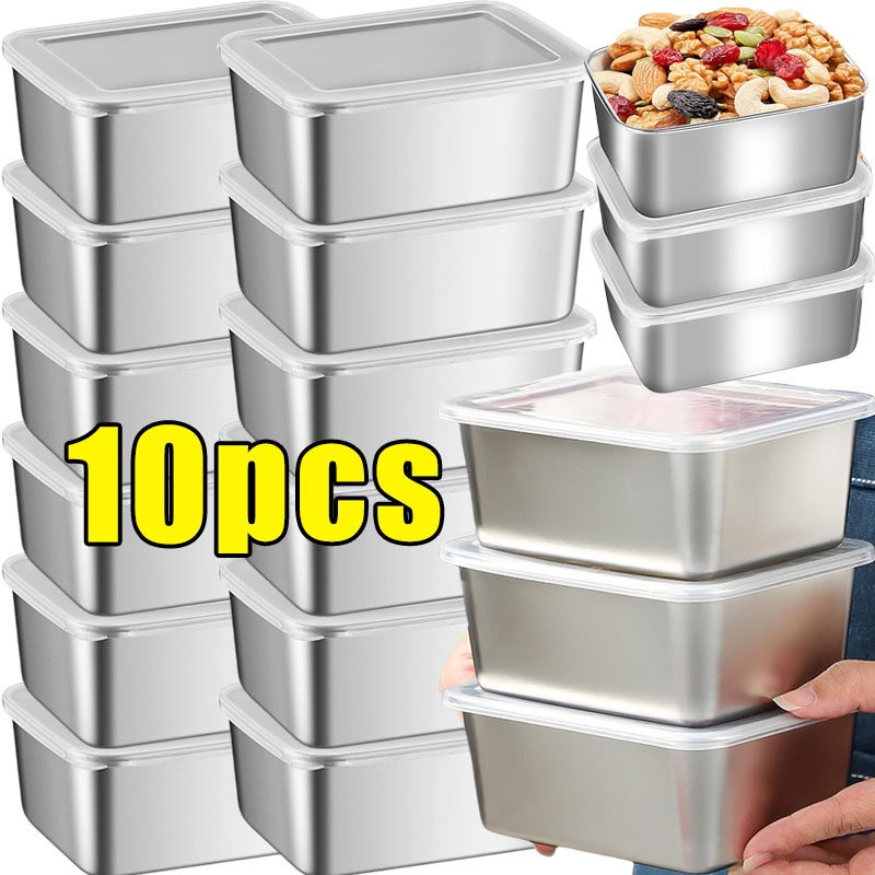 Recipientes de armazenamento d - Food Storage Metal Box avaliação e preço