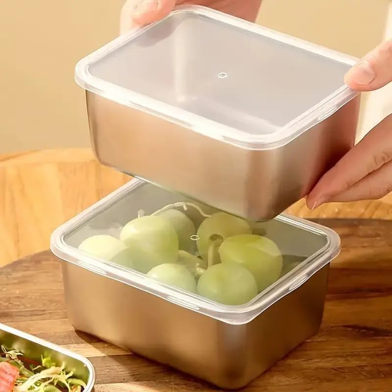 Recipientes de armazenamento d - Food Storage Metal Box avaliação e preço