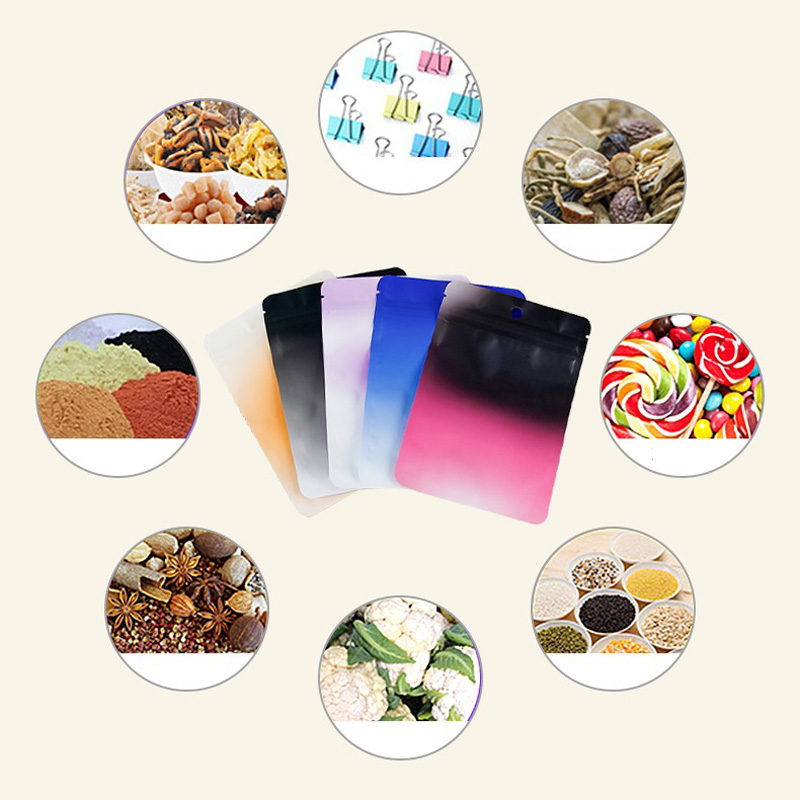 1000 pçs/lote 10.5x15cm cor gr - Food Storage Bags Zip Lock Pouch avaliação e preço