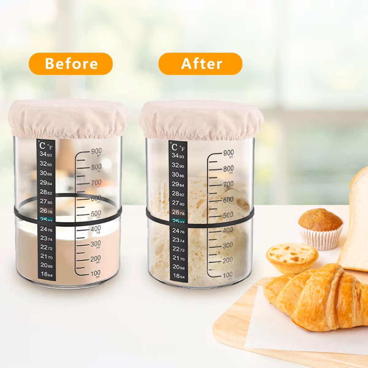 Conjunto de Potes de Vidro Tra - Food Storage Containers Glass avaliação e preço