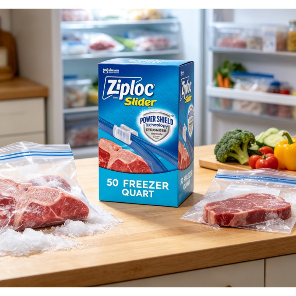 Sacos Ziploc com Fecho Desliza - Food Storage Technology avaliação e preço