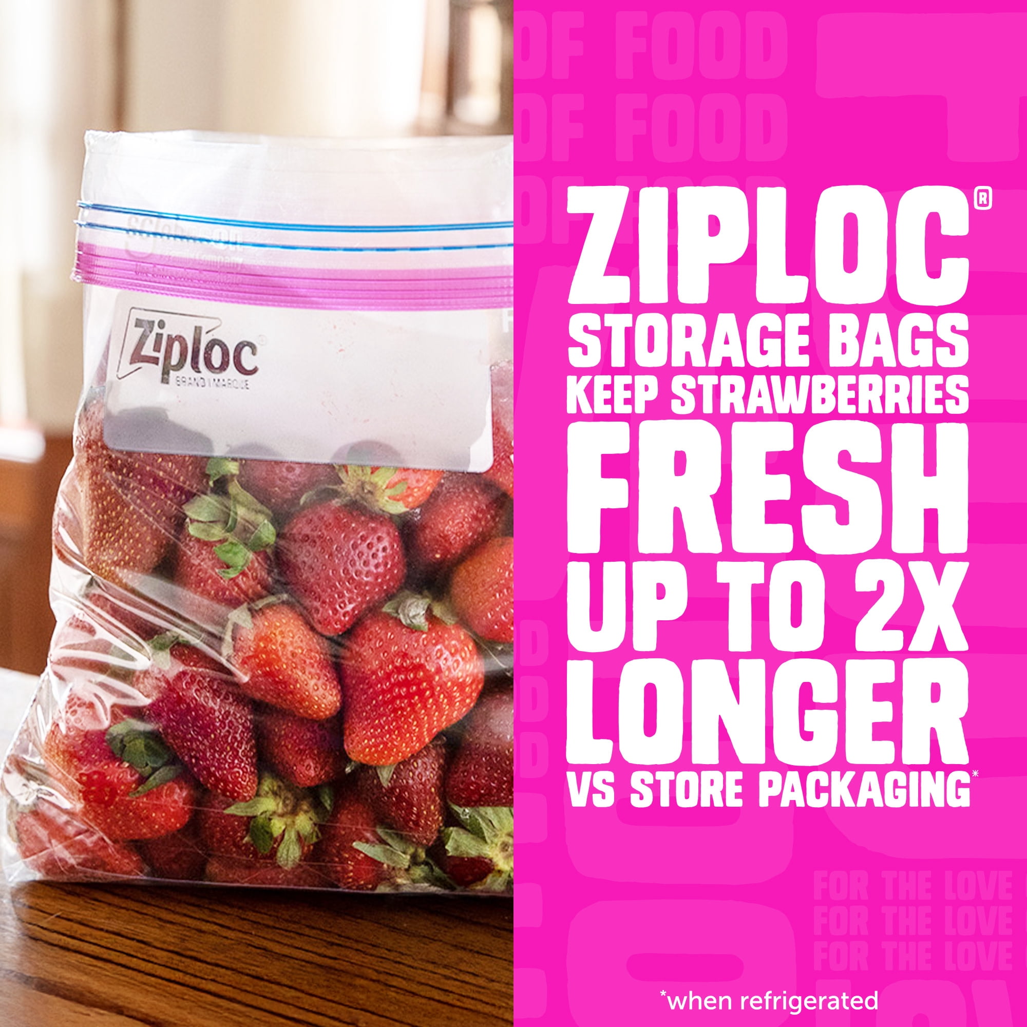 NOVO MATERIAL Sacos para Armaz - Food Storage Technology avaliação e preço