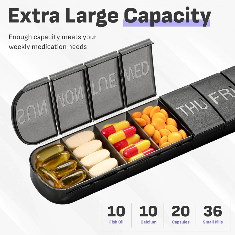 Caixa de comprimidos de viagem - Food Storage Vault avaliação e preço