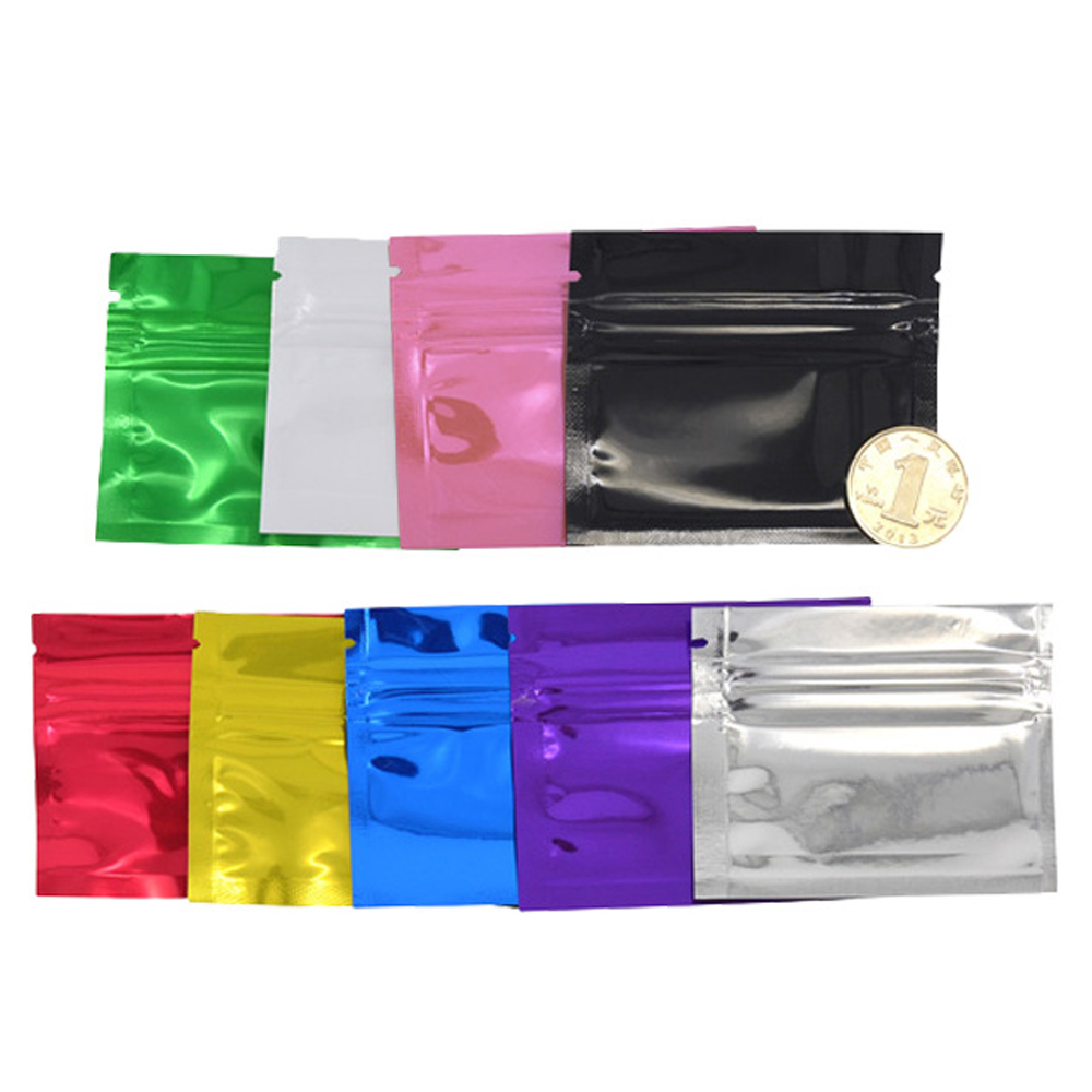 Folha de alumínio brilhante co - Food Storage Bags Zip Lock Pouch avaliação e preço