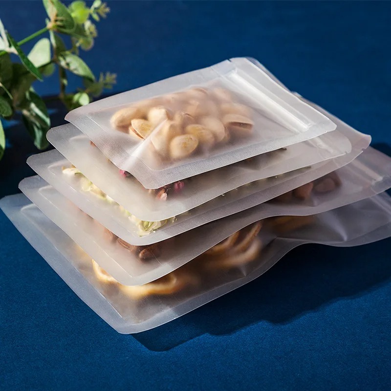 Saco Ziplock Transparente Fosc - Food Storage Bags Zip Lock Pouch avaliação e preço